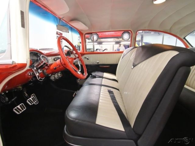 1956 Red Chevrolet 210