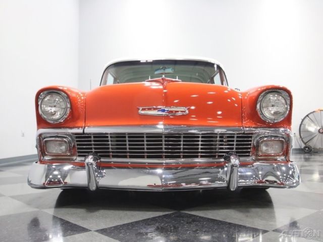1956 Red Chevrolet 210