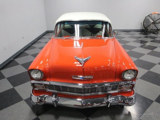 1956 Red Chevrolet 210