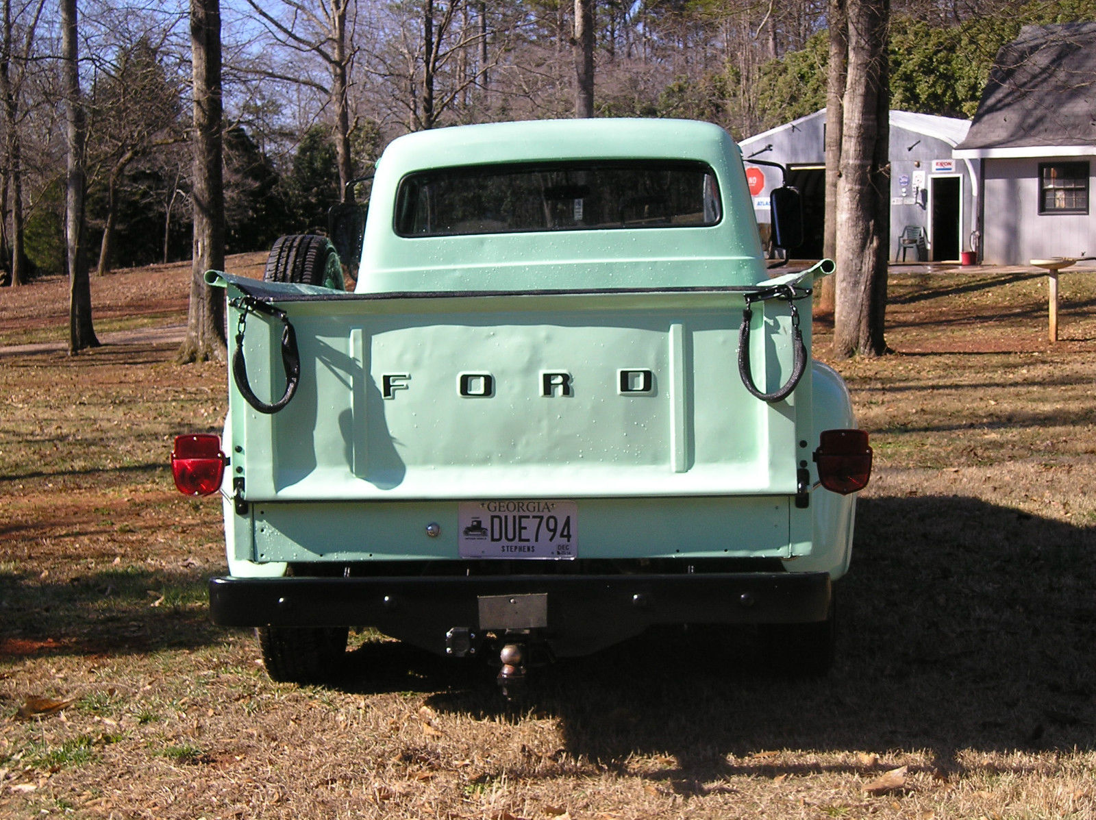 1956 Medowmist Green Orignial Ford color Ford F-250 2 door