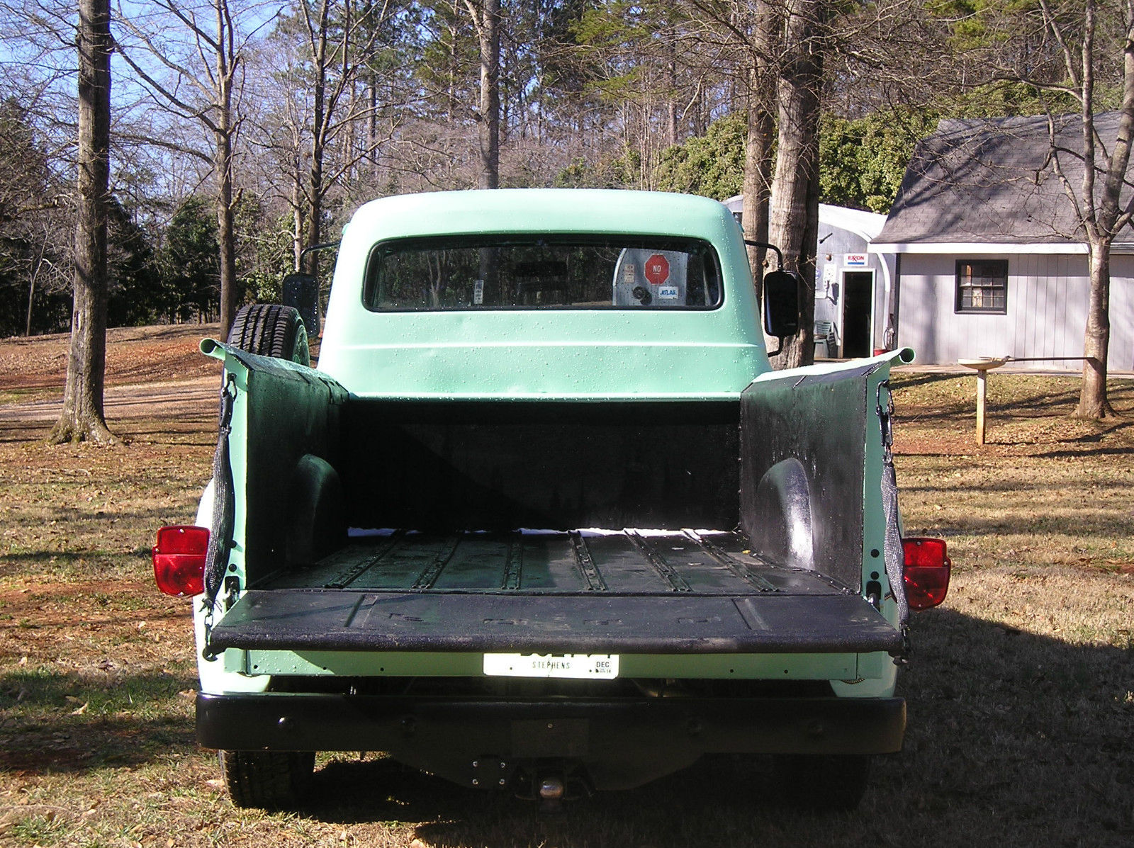 1956 Medowmist Green Orignial Ford color Ford F-250 2 door