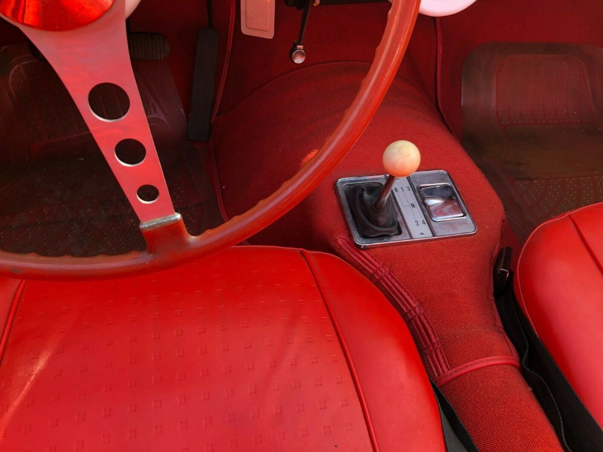 1956 Red Chevrolet Corvette Convertible