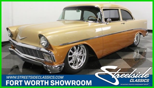 1956 Gold Chevrolet Bel Air/150/210