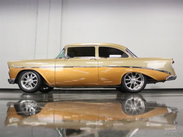 1956 Gold Chevrolet Bel Air/150/210