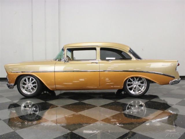 1956 Gold Chevrolet Bel Air/150/210