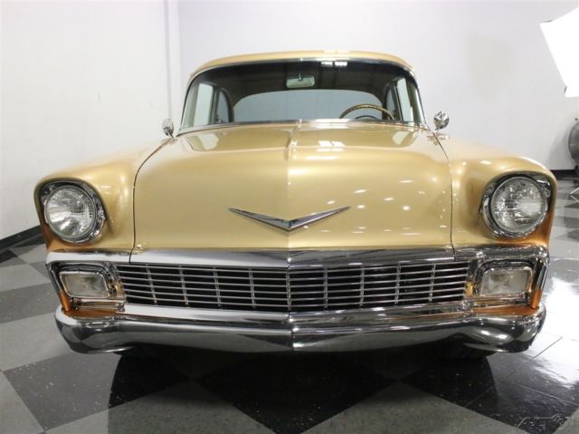 1956 Gold Chevrolet Bel Air/150/210