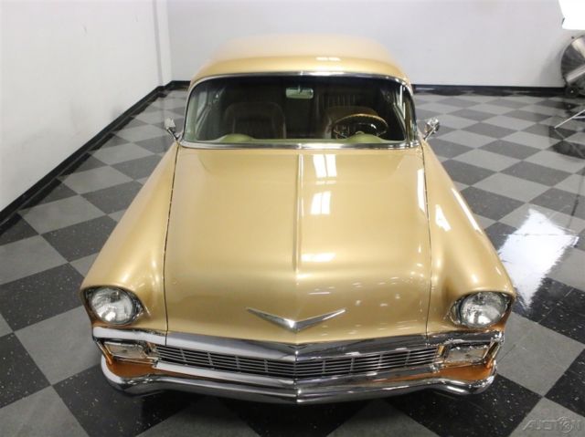 1956 Gold Chevrolet Bel Air/150/210