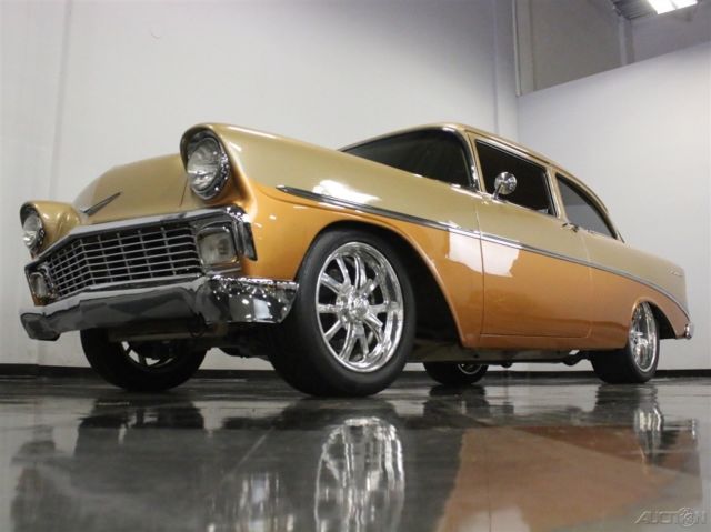 1956 Gold Chevrolet Bel Air/150/210
