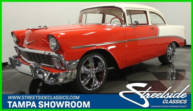 1956 Red Chevrolet 210