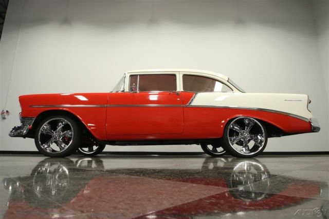 1956 Red Chevrolet 210