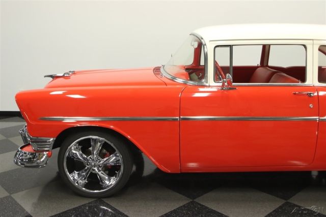 1956 Red Chevrolet 210