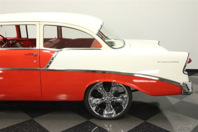 1956 Red Chevrolet 210