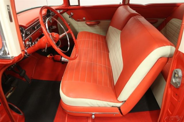 1956 Red Chevrolet 210