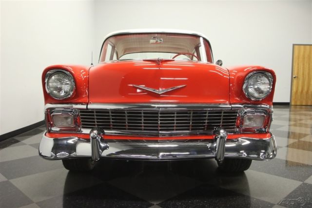 1956 Red Chevrolet 210