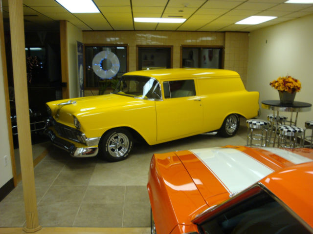 1956 YELLOW Chevrolet Nomad 2 DOOR SEDAN DELIVERY