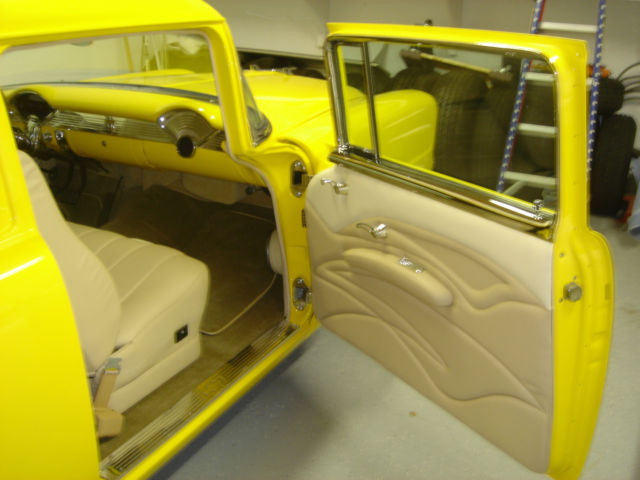 1956 YELLOW Chevrolet Nomad 2 DOOR SEDAN DELIVERY