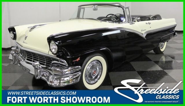 1956 White Ford Fairlane