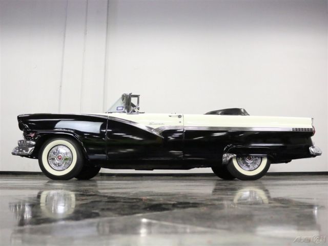 1956 White Ford Fairlane