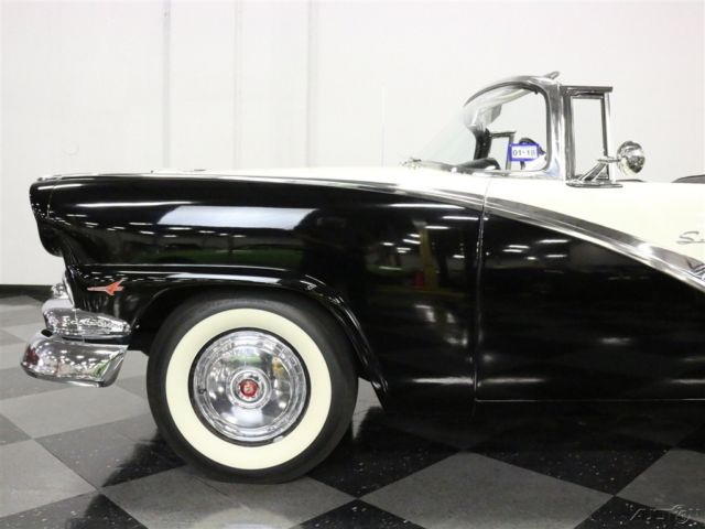 1956 White Ford Fairlane