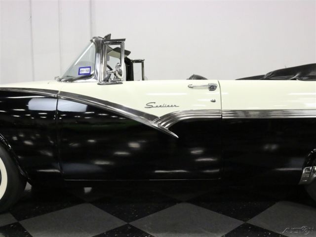 1956 White Ford Fairlane