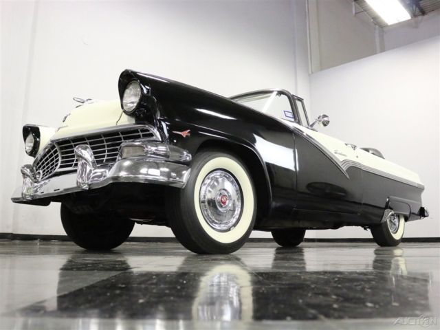 1956 White Ford Fairlane