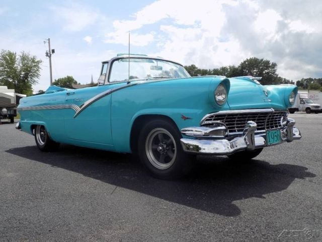 1956 Blue Ford Fairlane