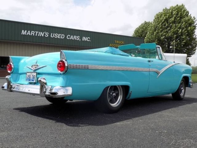 1956 Blue Ford Fairlane