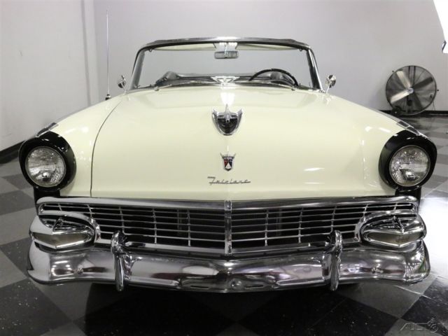 1956 White Ford Fairlane