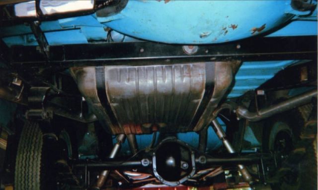 1956 Blue Ford Thunderbird Convertible