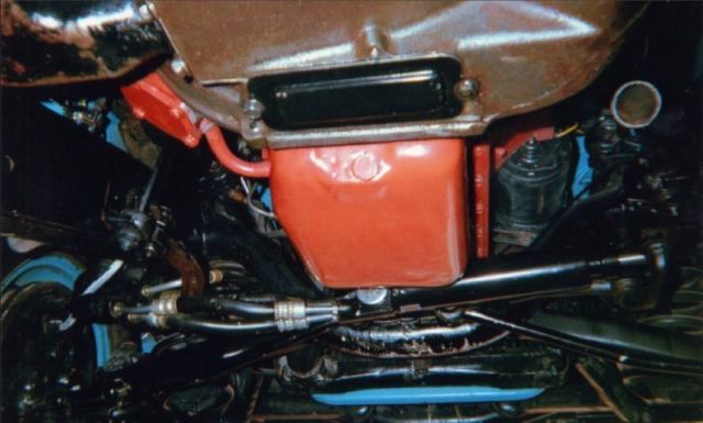 1956 Blue Ford Thunderbird Convertible