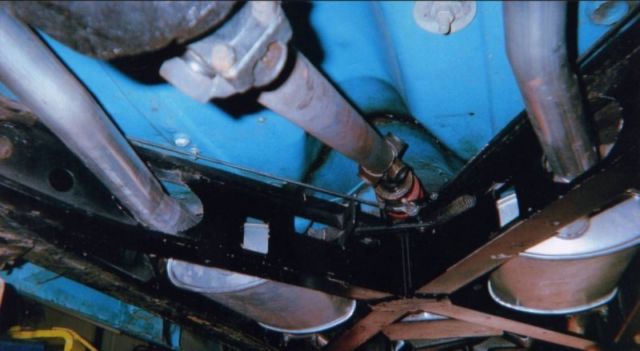 1956 Blue Ford Thunderbird Convertible