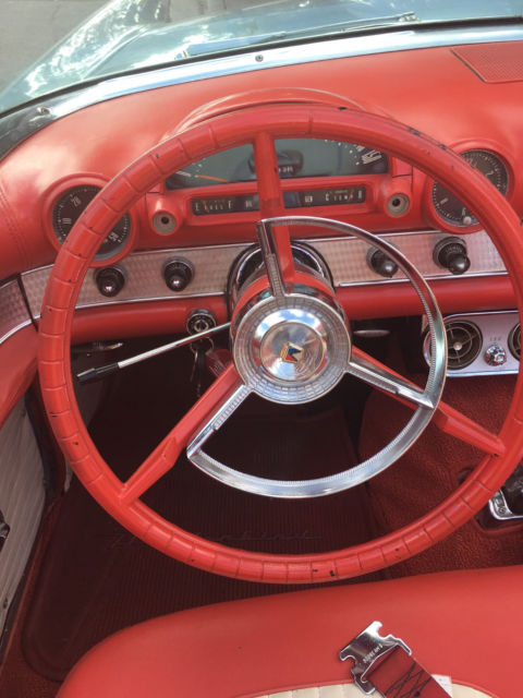 1956 Navajo Grey Ford Thunderbird Convertible