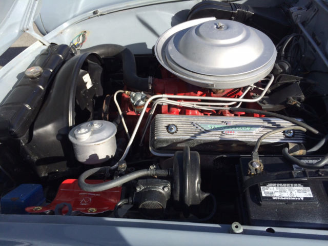 1956 Navajo Grey Ford Thunderbird Convertible