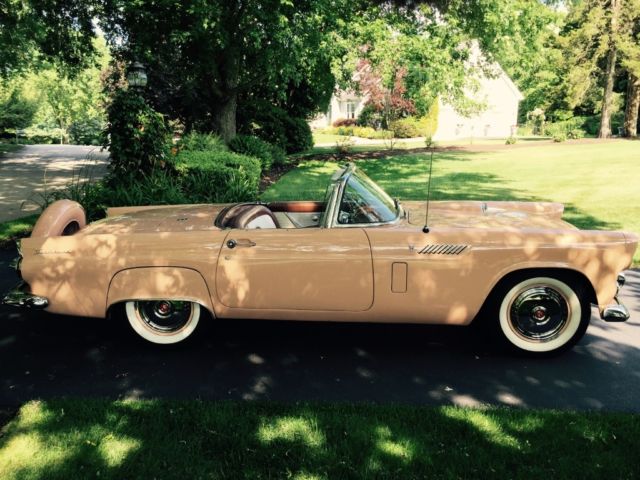 1956 Navajo Grey Ford Thunderbird Convertible