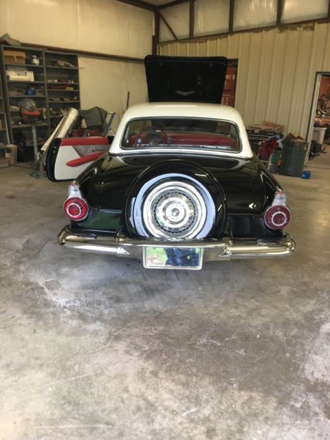 1956 Black Ford Thunderbird Convertible