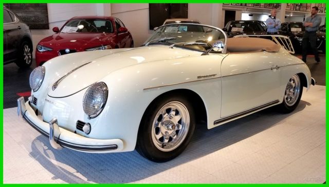 1956 White Porsche 356 Other