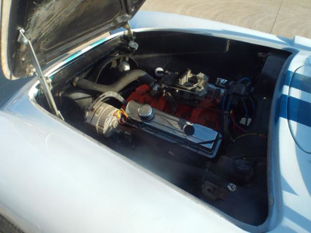 1956 White Chevrolet Corvette Convertible