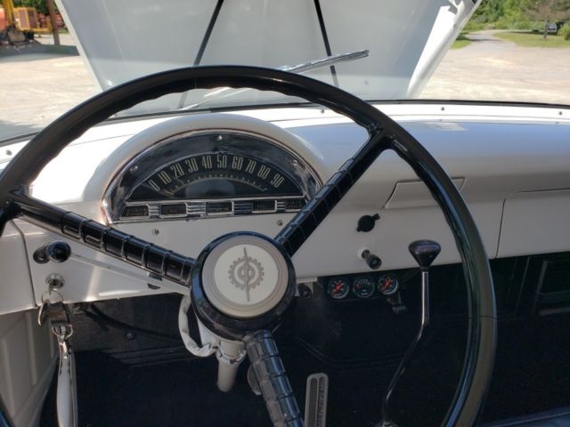 1956 White Ford F-100 Pick Up