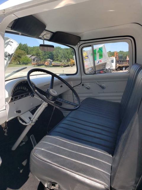 1956 White Ford F-100 Pick Up