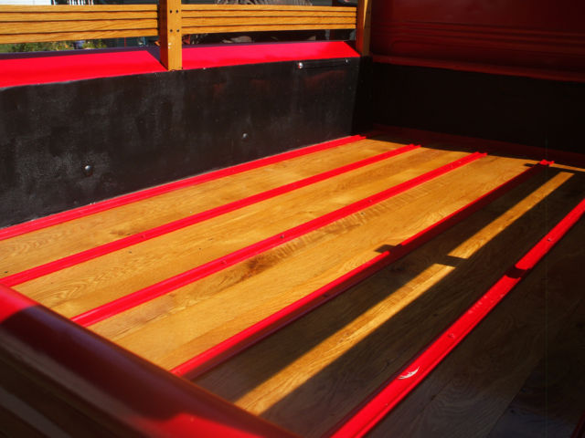 1956 Red Willys Pickup Standard Cab Pickup