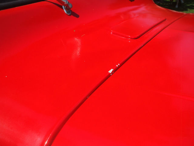 1956 Red Willys Pickup Standard Cab Pickup