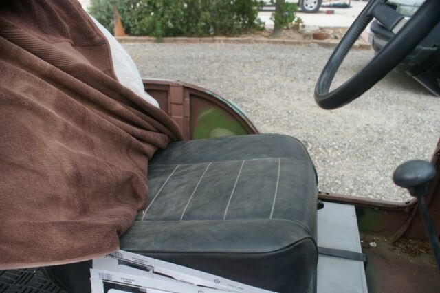 1956 Brown Willys Custom Convertible