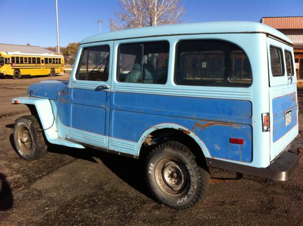 1956 Blue Willys 439