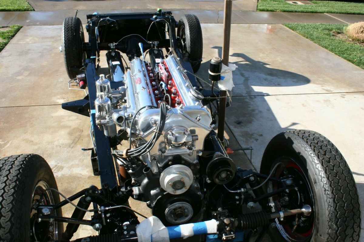 1956 Silver Jaguar XK