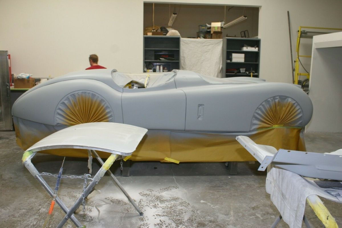 1956 Silver Jaguar XK