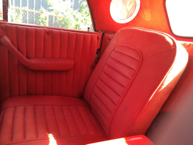 1957 Red Ford Thunderbird Convertible