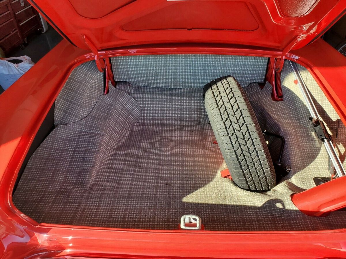 1957 Red Ford Thunderbird Convertible