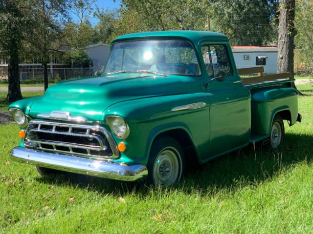 1957 Green Chevrolet Other Pickups Standard Cab Pickup