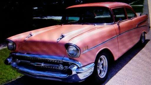 1957 Dupont- Tropical Peach Chevrolet Bel Air/150/210 Coupe