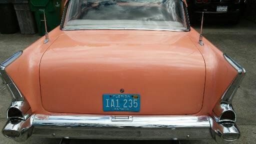 1957 Dupont- Tropical Peach Chevrolet Bel Air/150/210 Coupe